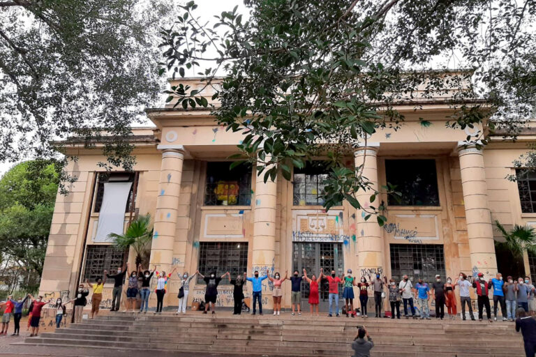 Ocupação artística reivindica a vocação cultural do prédio da ‘Grande Otelo’ em Sorocaba