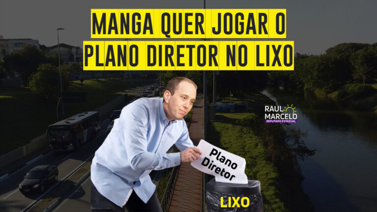 Projeto de rodoviária do prefeito Manga afronta Plano Diretor de Sorocaba e Raul Marcelo aciona Ministério Público