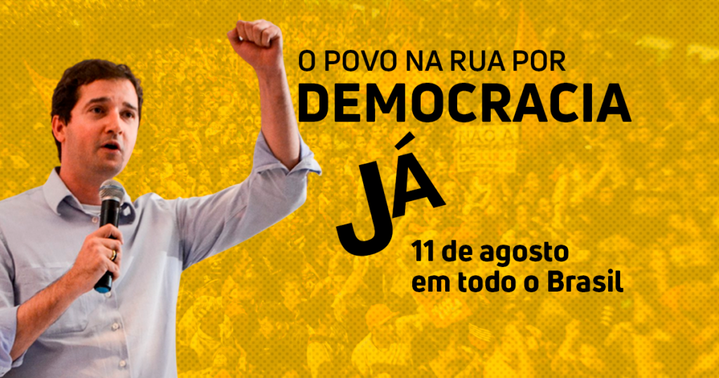 Povo vai às ruas por eleições livres nesta quinta (11); confira locais 345354tttt 1024x538