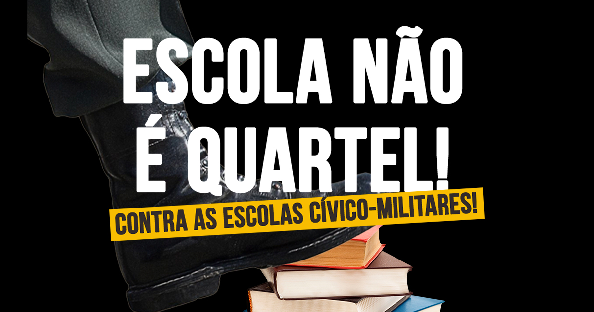 Raul Marcelo cria abaixo-assinado contra as escolas cívico-militares em Sorocaba e no estado de SP