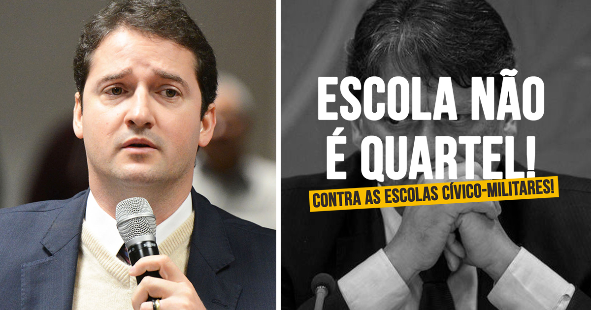 AGU acata ação do PSOL e considera modelo de escola cívico-militar proposto pelo Governo de SP inconstitucional; apoie abaixo-assinado de Raul Marcelo