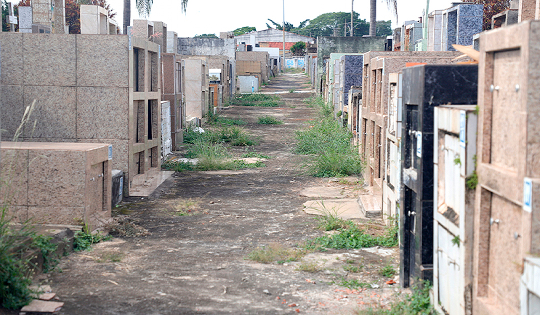 Cemitérios públicos de Sorocaba estão em situação de abandono; Raul Marcelo exige solução da Prefeitura