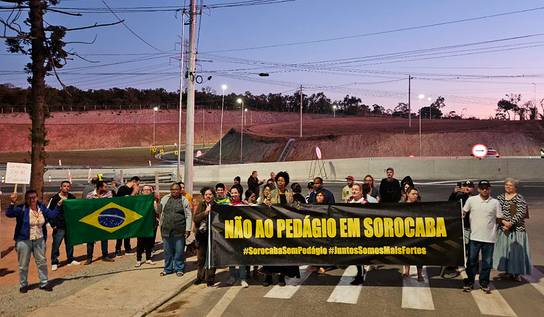 Mandato do vereador Raul Marcelo participa de 3ª manifestação organizada por moradores do Genebra contra a instalação de pedágio na Raposo Tavares