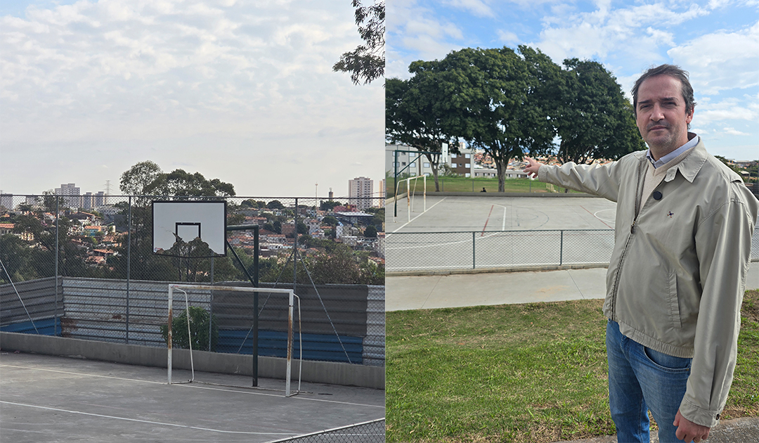 Fruto de seu trabalho, Raul Marcelo visita Complexo Esportivo do Central Parque e denuncia abandono