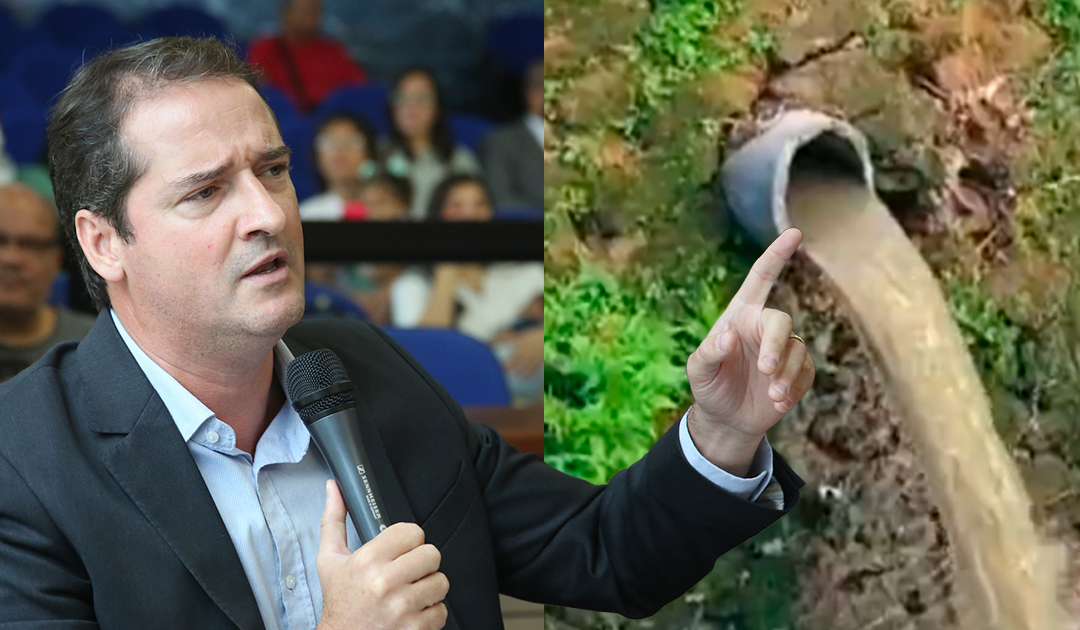 Raul Marcelo denuncia no MP contratos do Saae sem licitação que somam mais de R$ 200 milhões, enquanto o esgoto segue sendo despejado no Rio Sorocaba e em córregos da cidade