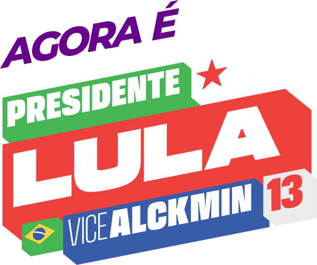 Home Agora é Presidente Lula 13 - Vice Alckmin