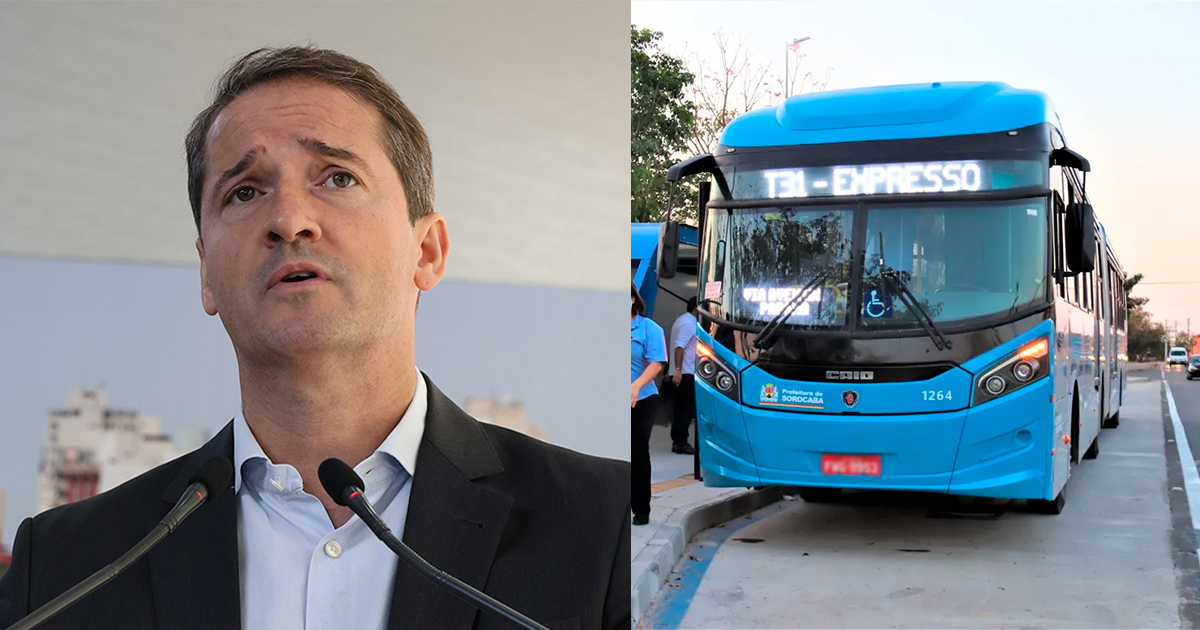 Raul Marcelo cobra ônibus gratuito e frota de dias úteis no 2º turno em Sorocaba; baixe o padrão do documento